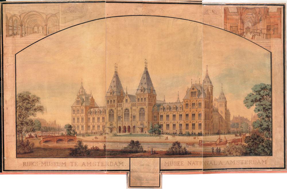 The Rijksmuseum as architectural revenge, delivered ornately.